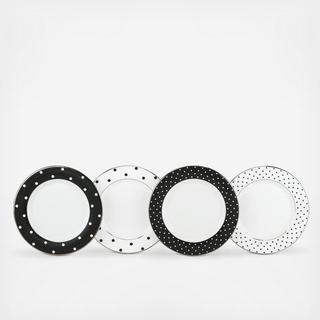 Larabee Road Tidbit Plate, Set of 4