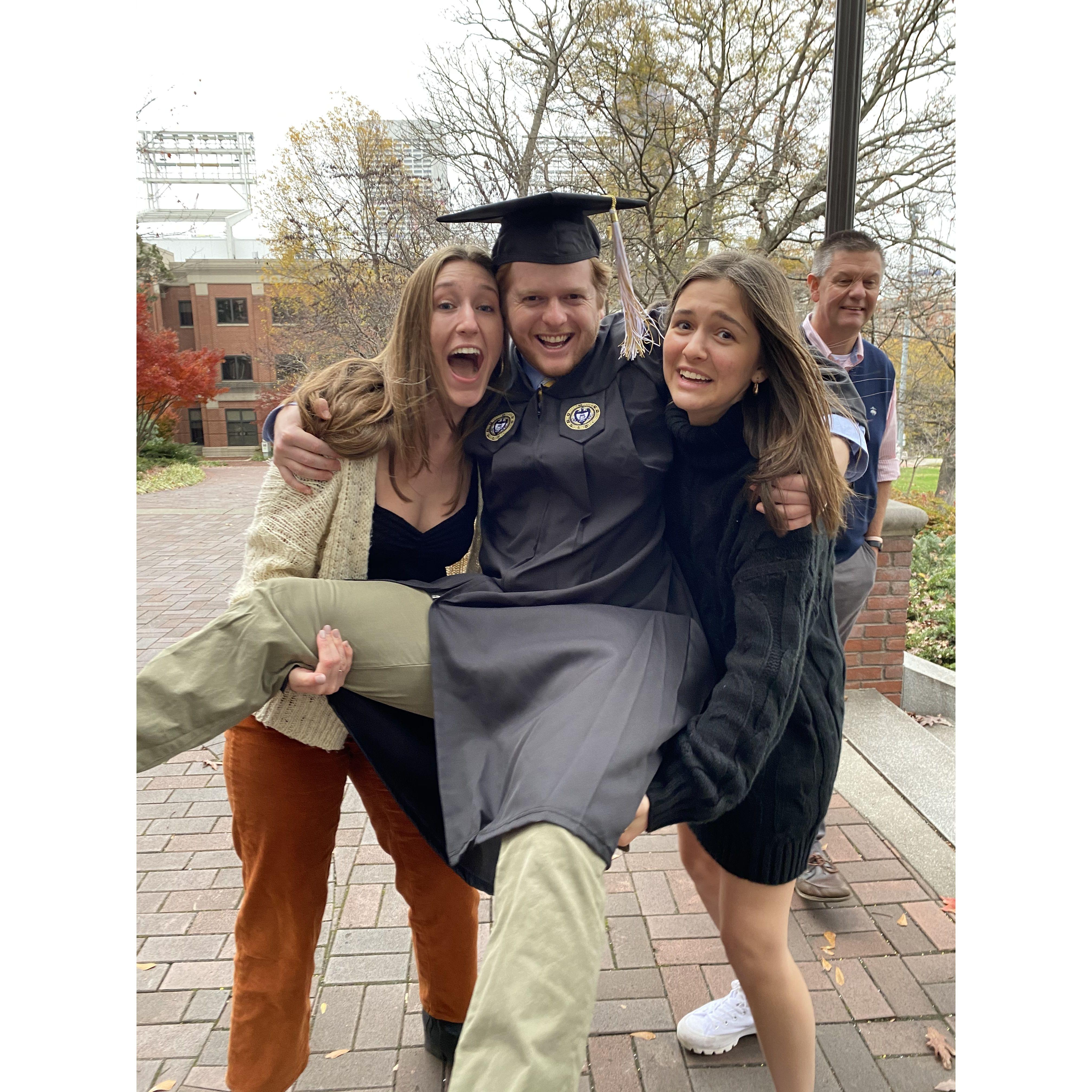 Kevin's graduation!
