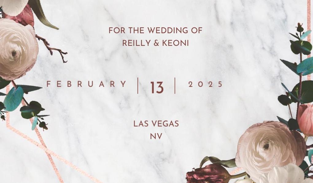 The Wedding Website of Reilly Stevens and Keoni Creutzburg