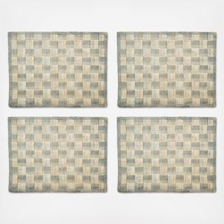 Sinamay Abaca Placemat, Set of 4