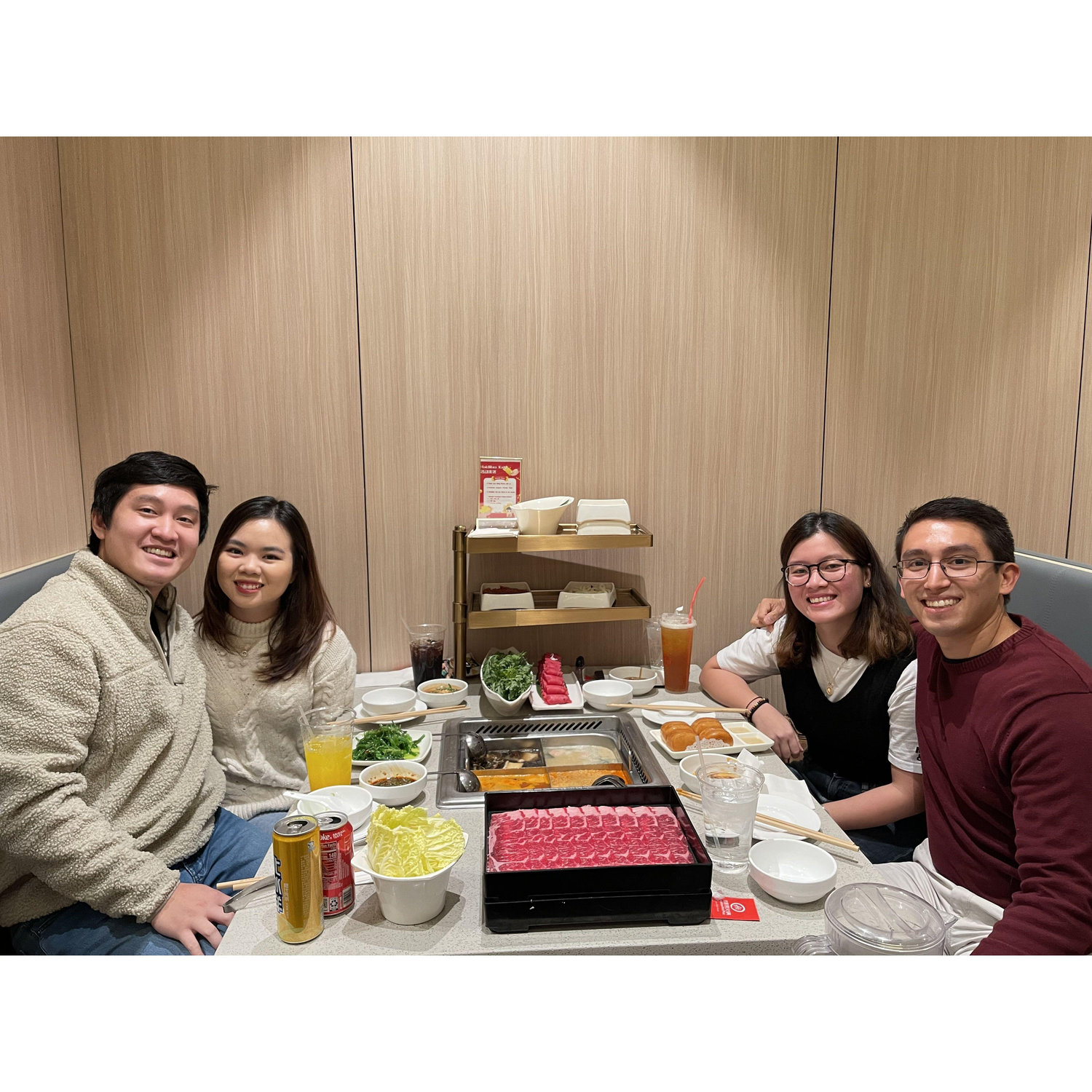 First time did double date with her friends