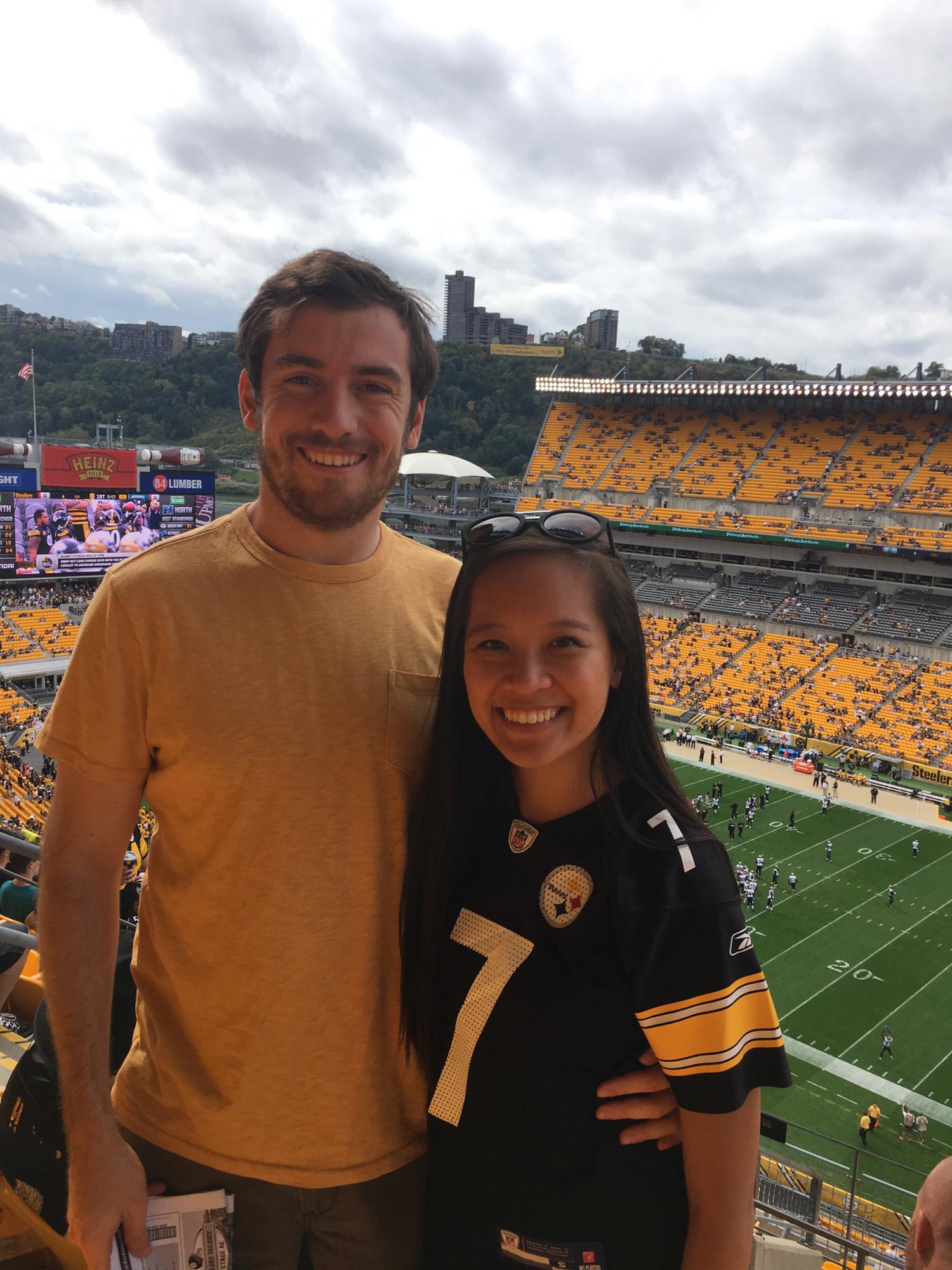 First visit to Pittsburgh