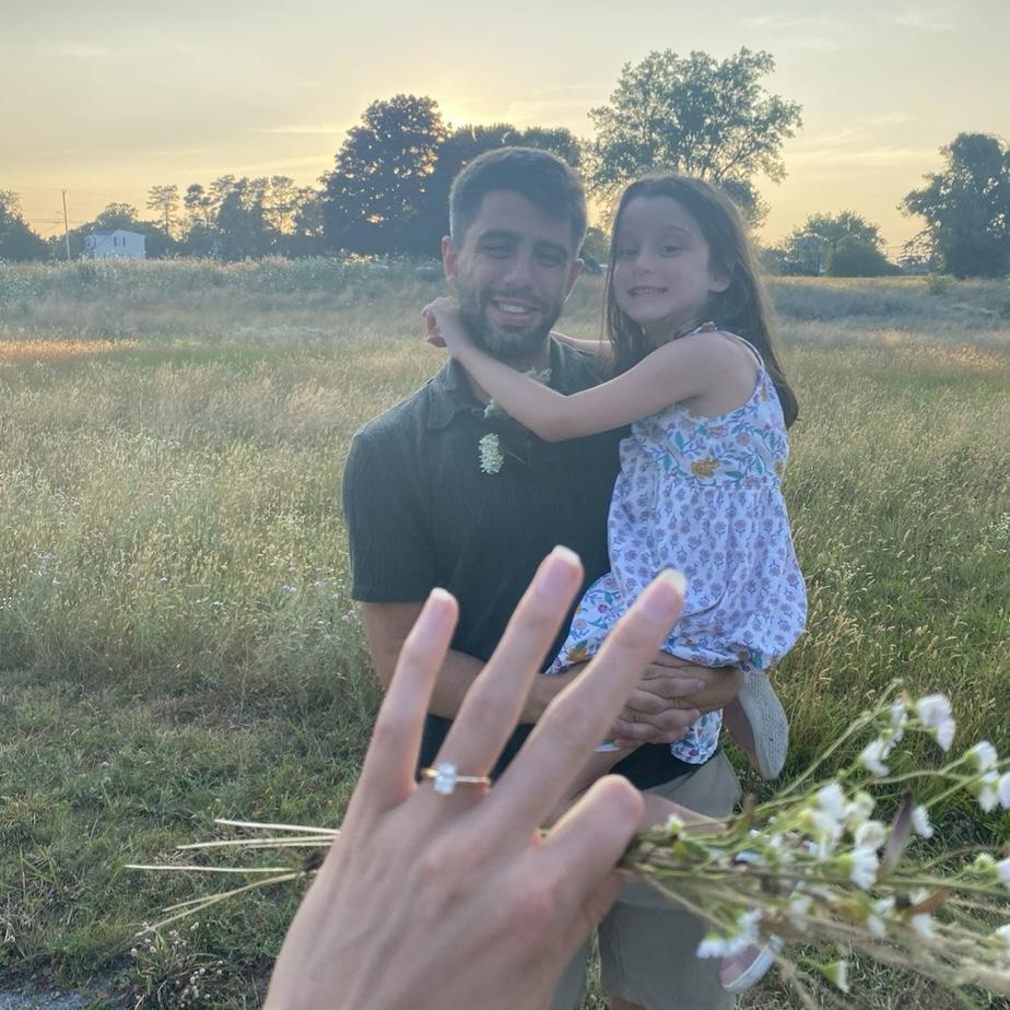 JUST GOT ENGAGED!
