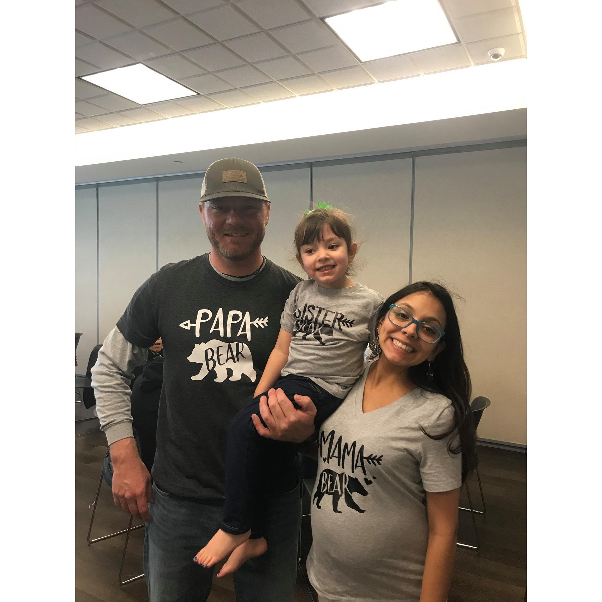 Xavier's baby shower