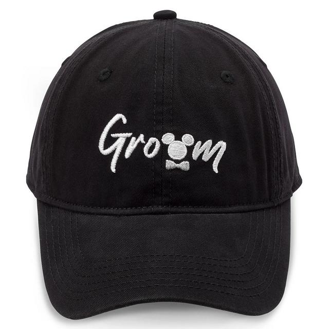 Mickey Mouse Icon Groom Baseball Cap for Adults