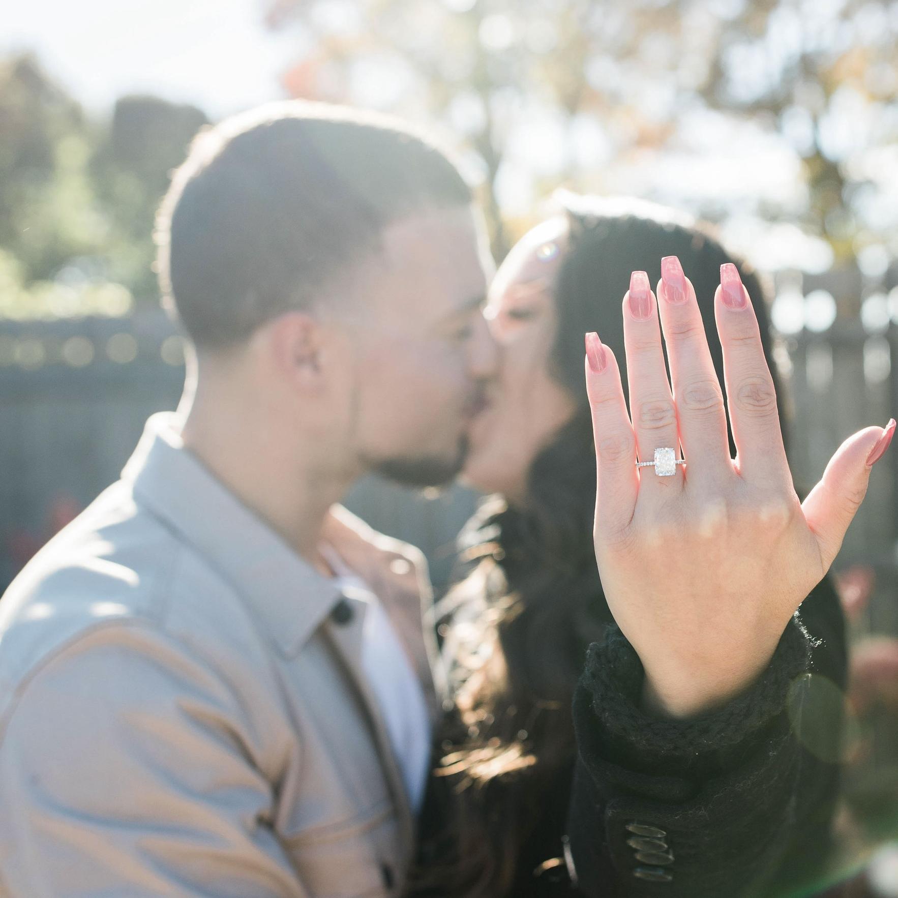 The day we got engaged ❤️