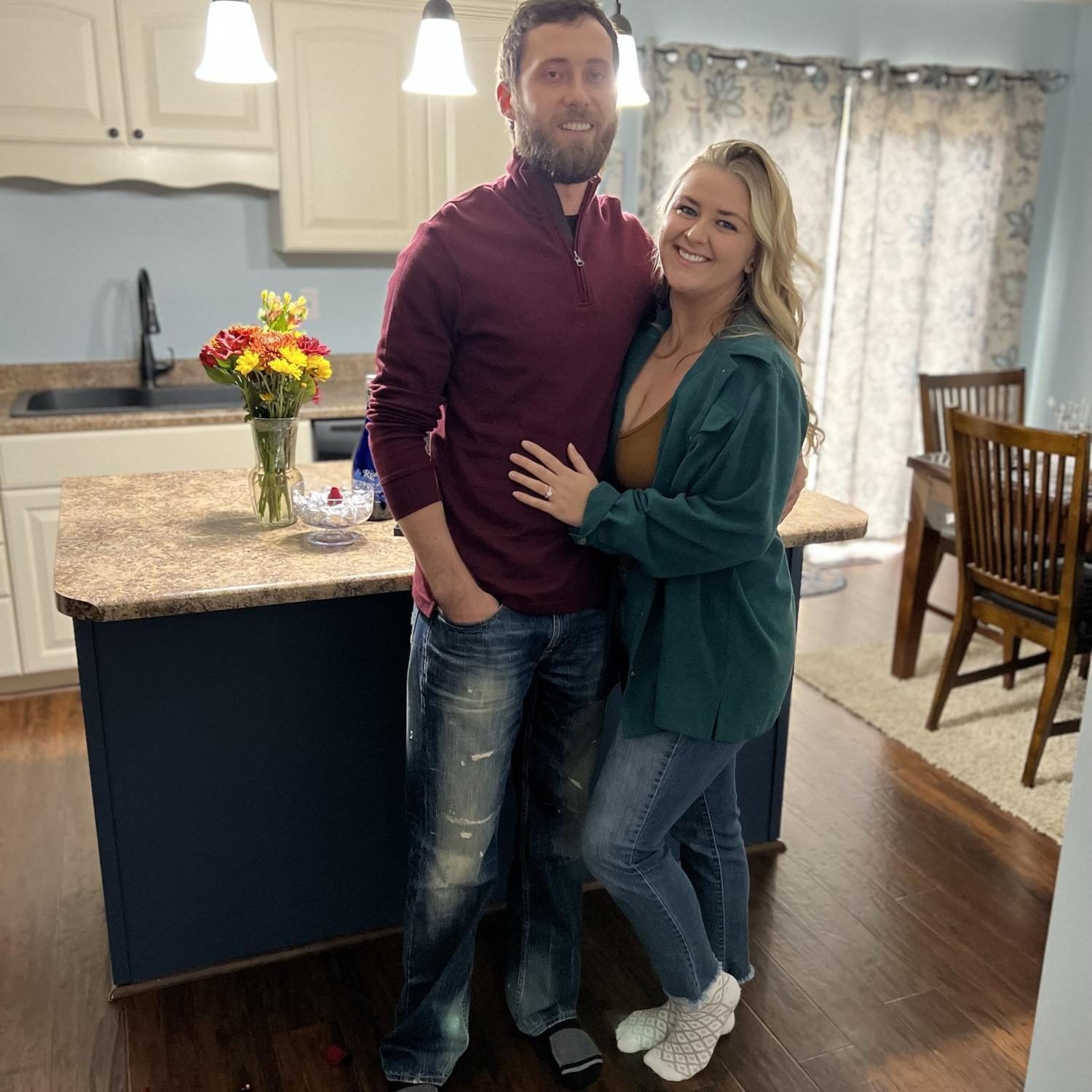 The day we got engaged!