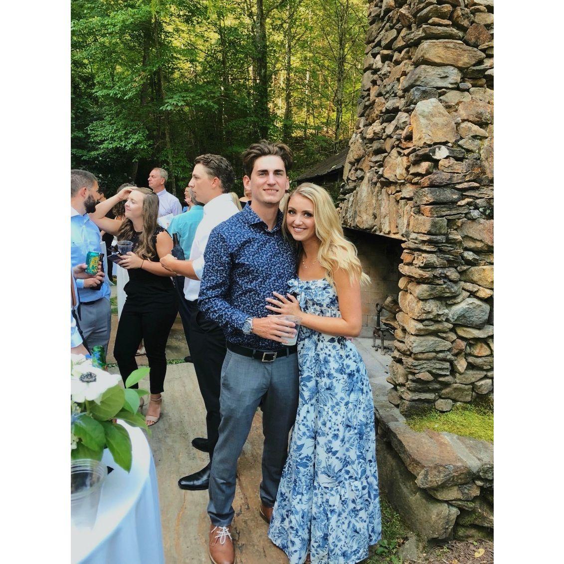 Our first wedding together in 2019!