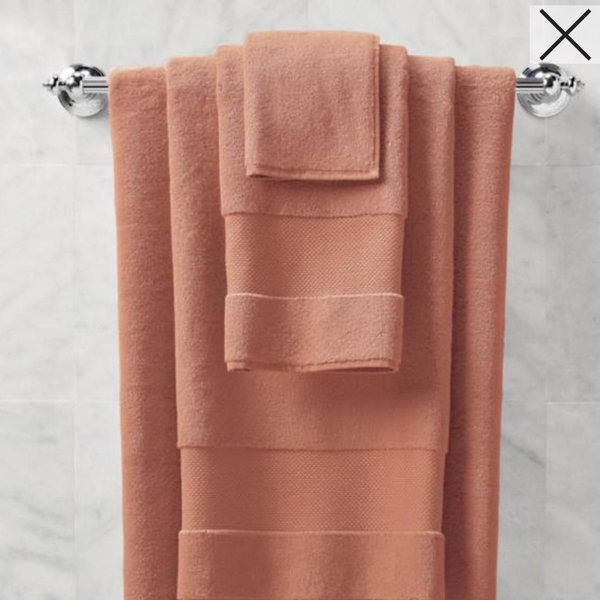 Frontgate Resort Collection Bath Towels: Hand Towel in Terracotta