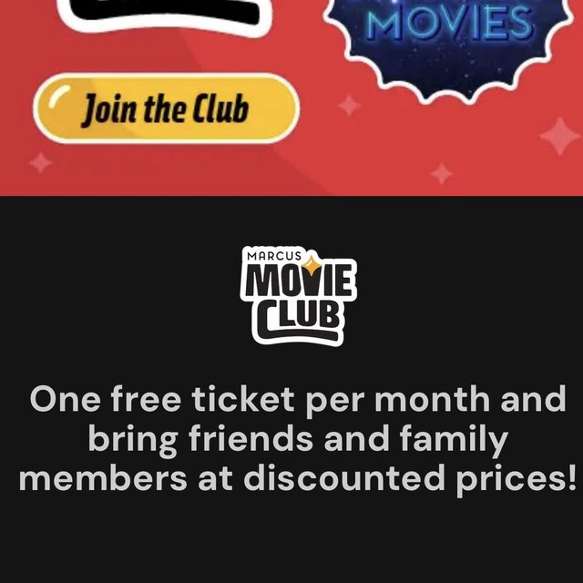 Movie Club for a year