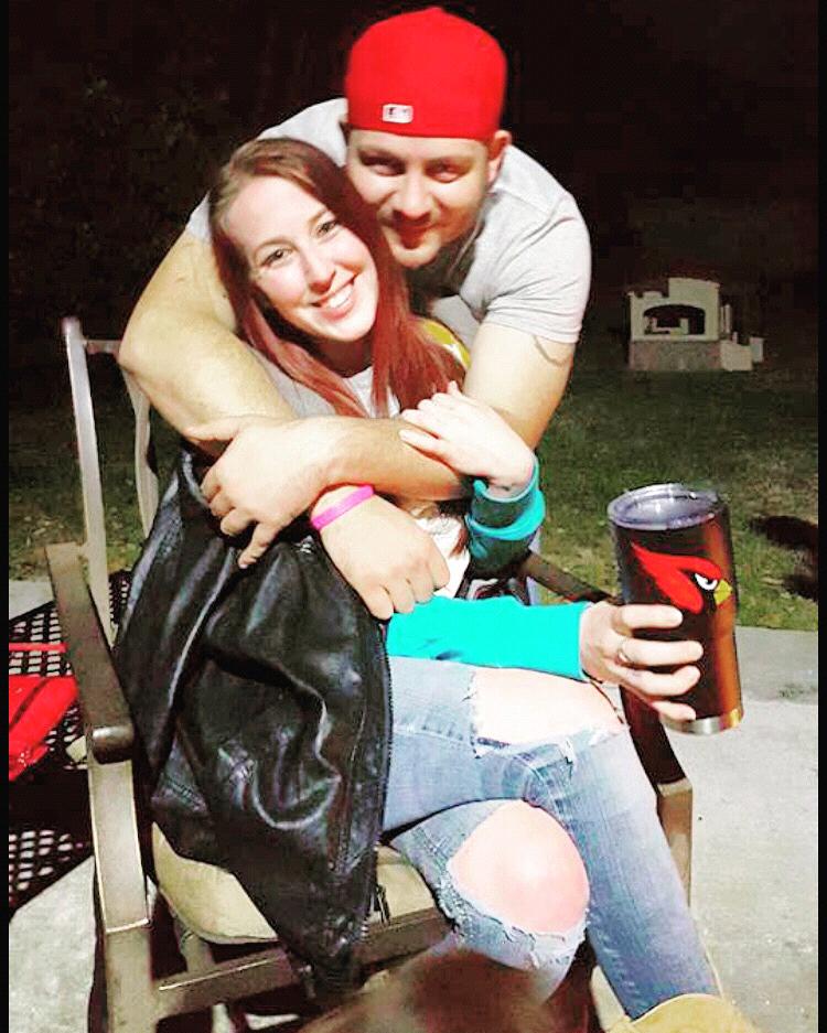 Thank god I’m yours ❤️💍👰🏼 first time I met his dad and stepmom 2017