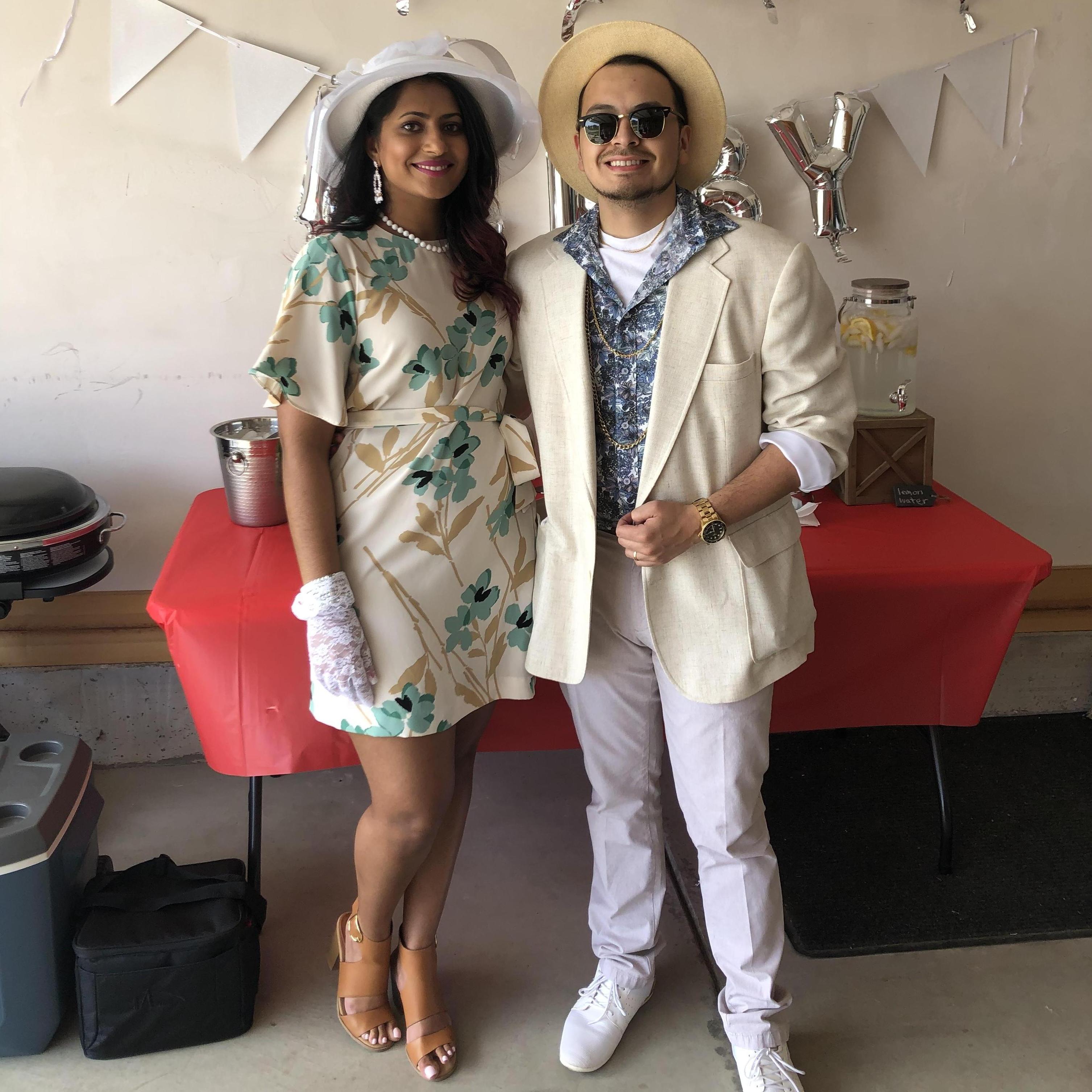 Kentucky Derby party at Dayton & Steph’s, 2021