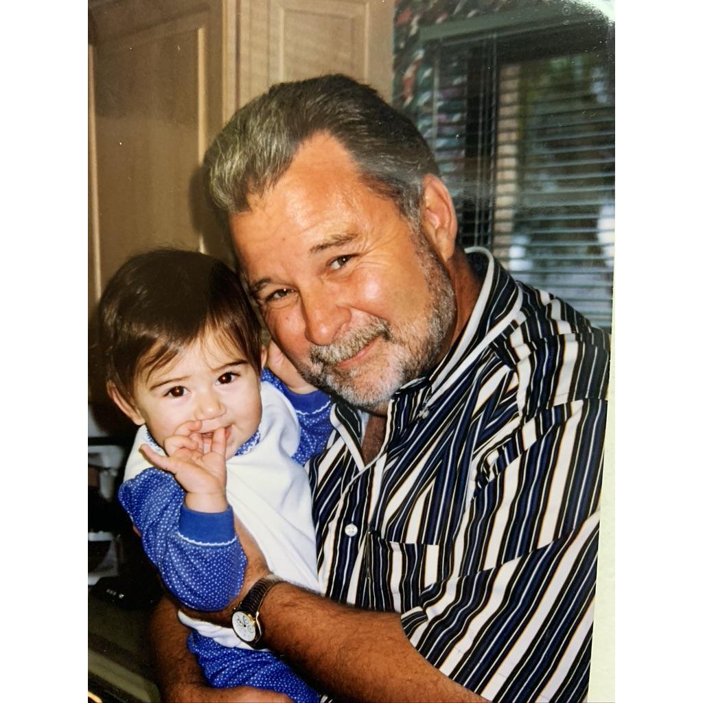 Isa and her "Bepaw" Sottile (RIP)