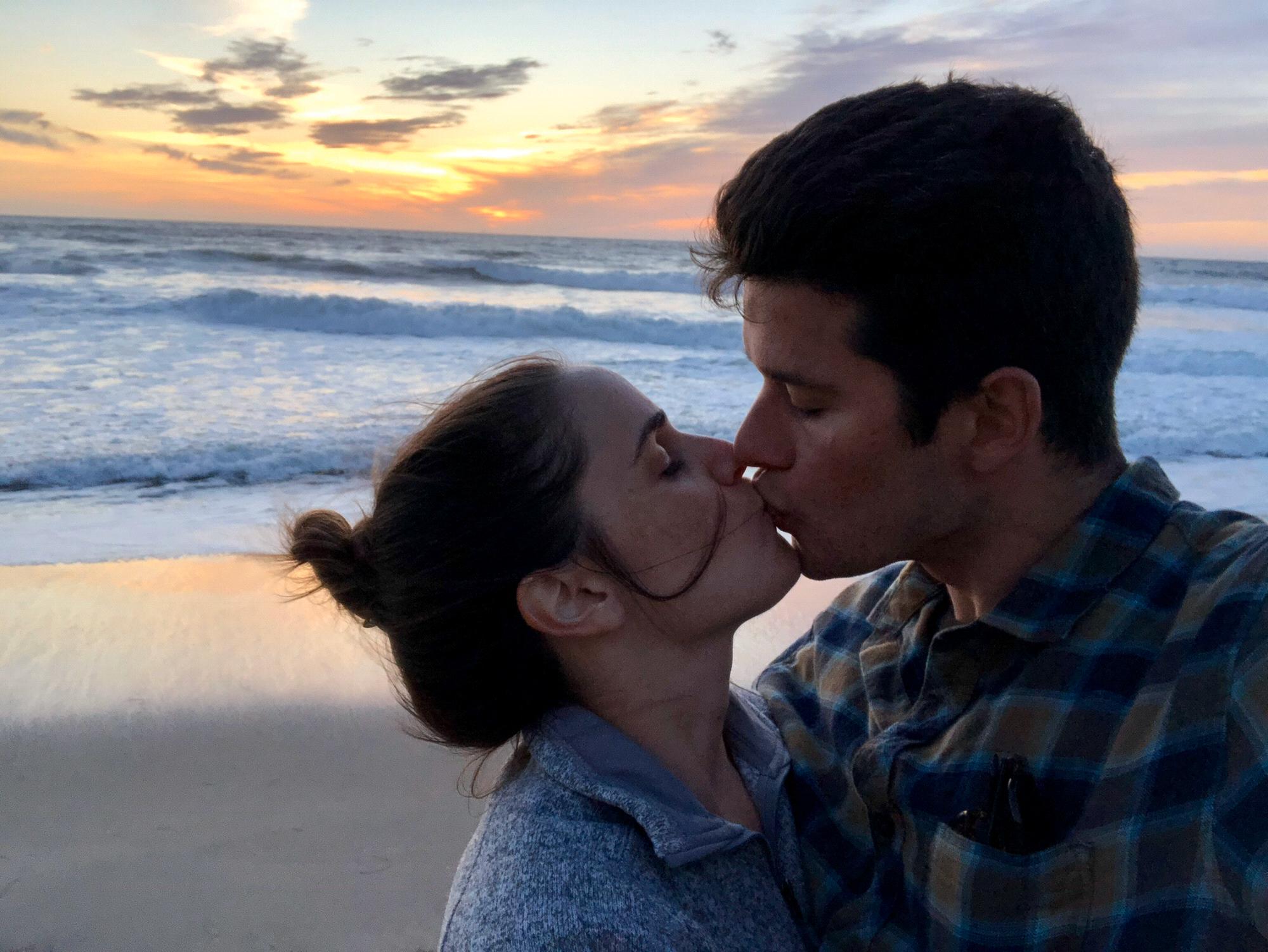 On the eve of Ashton's 28th birthday in Jalama.