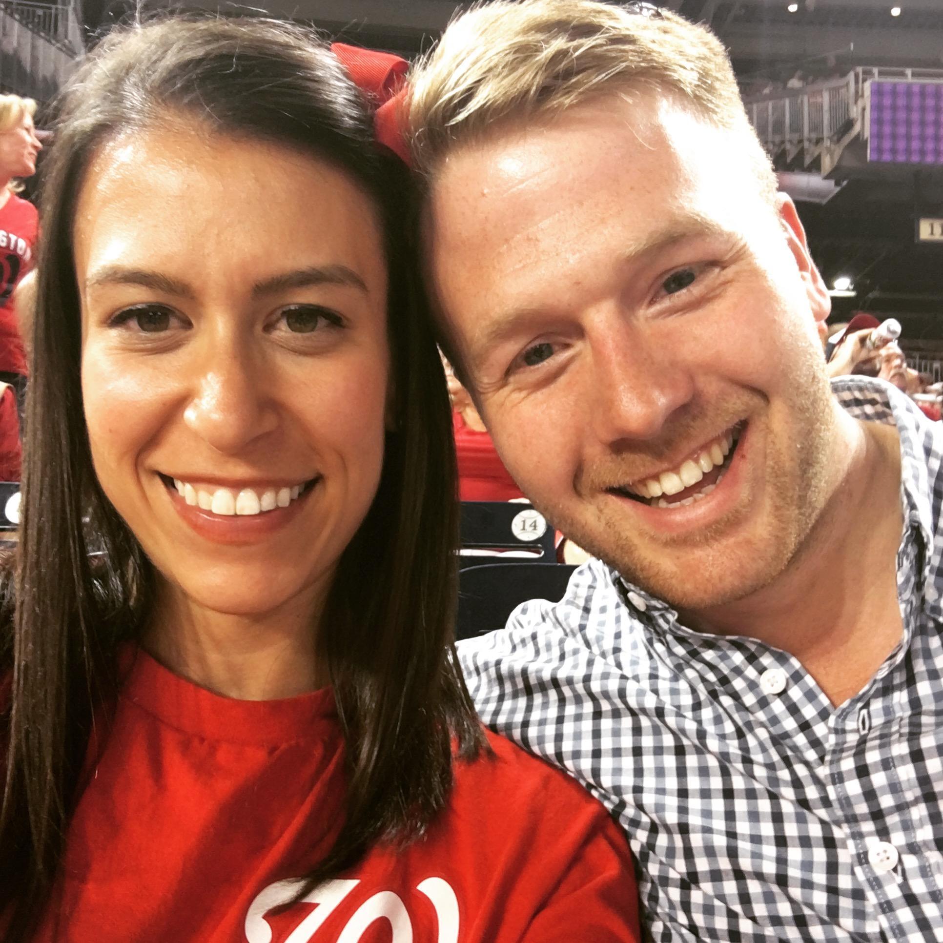 At a Washington Nationals game! (April 2016)