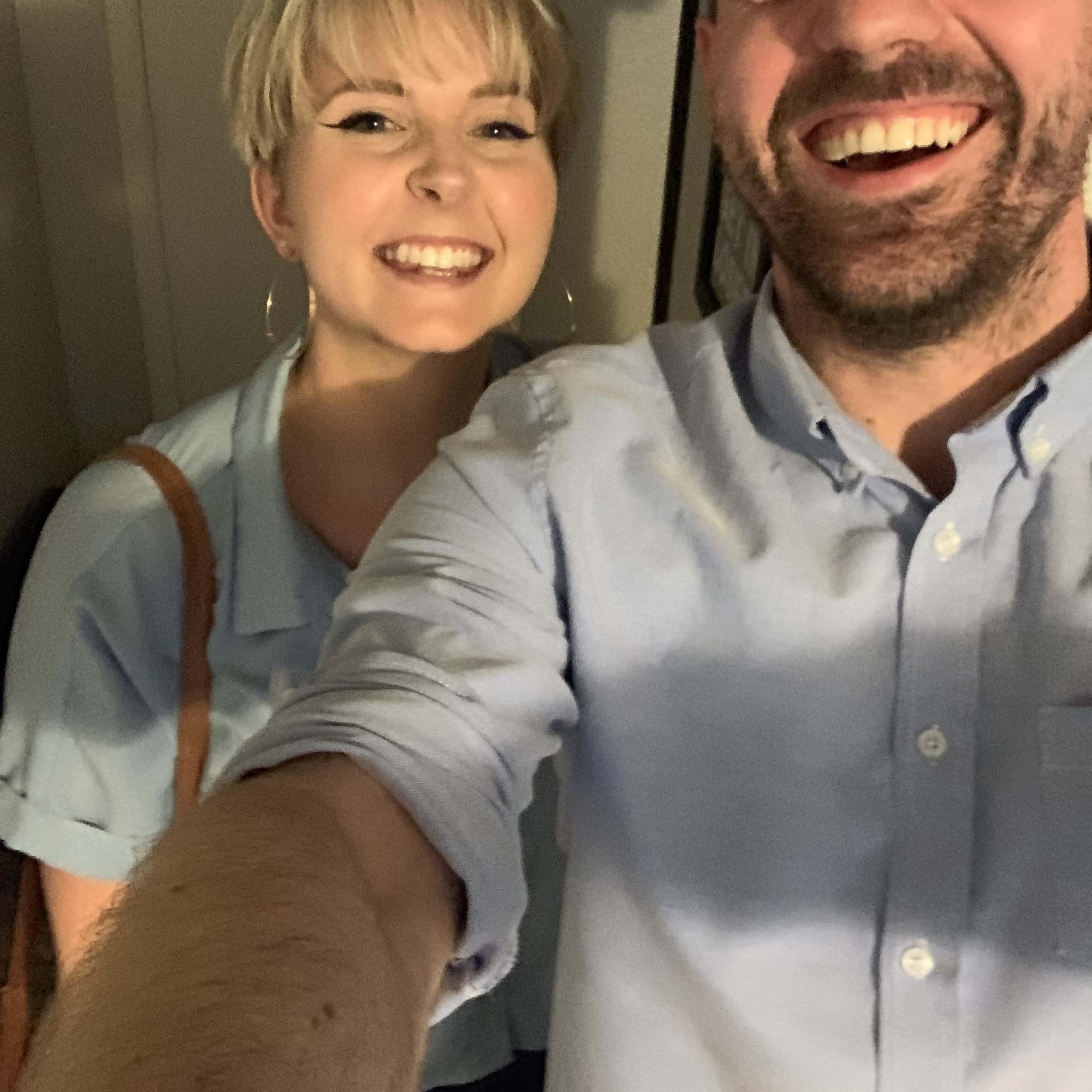 Matching on our third date 😆