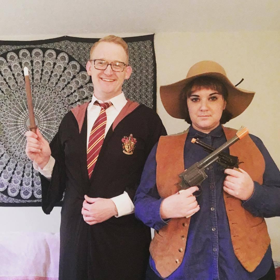 Our first Halloween in our new house! October 2017
