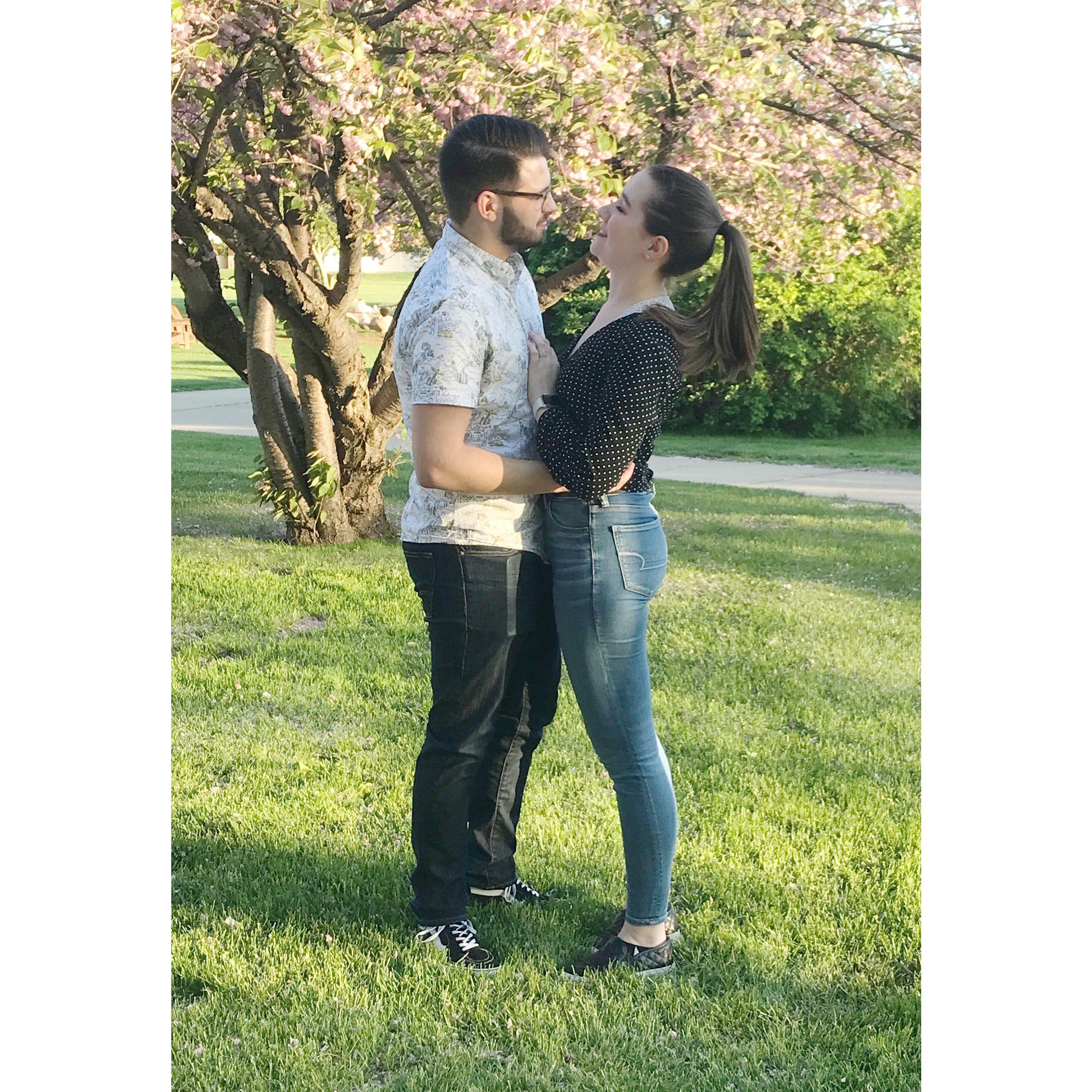 April 2019: After Julia's Sophomore year RDE Show
