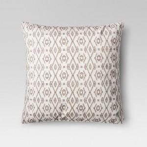 Neutral Global Weave Throw Pillow - Threshold™