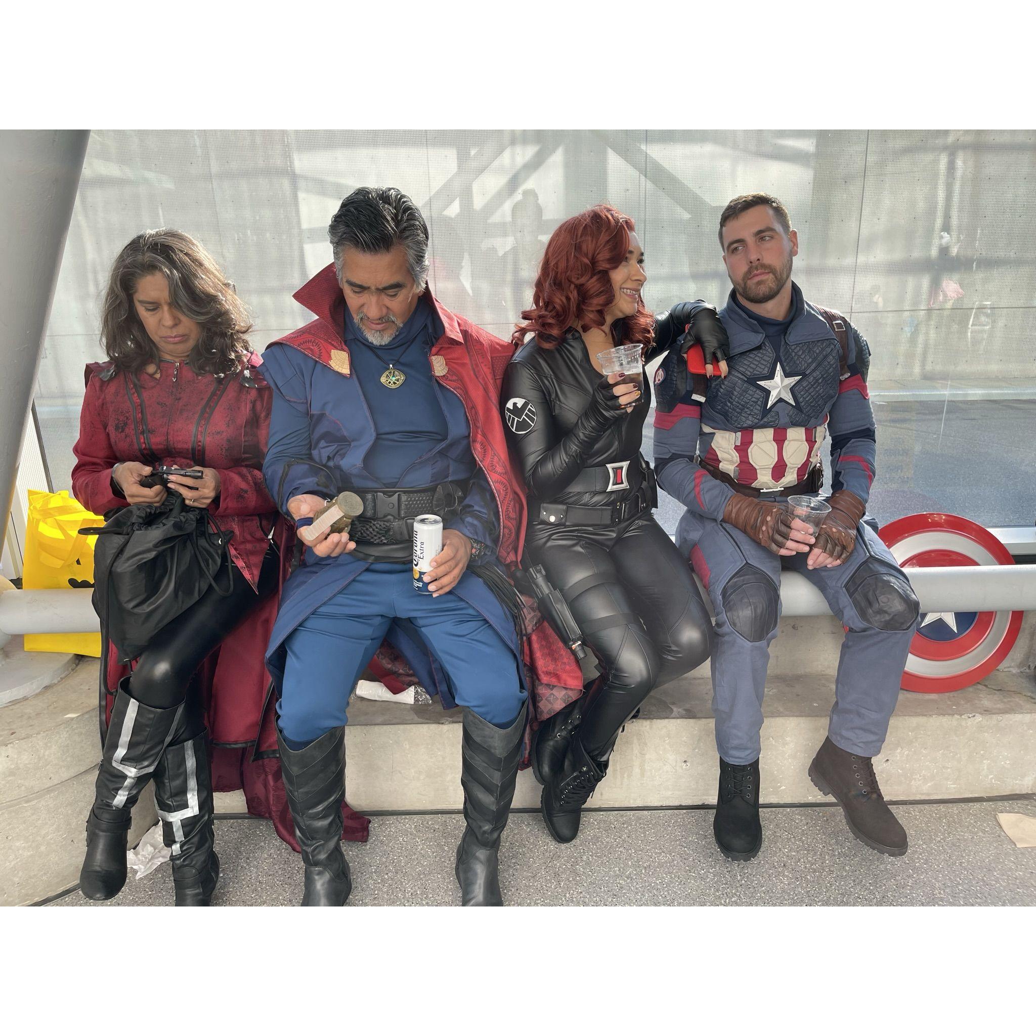 Alex's first Comic-Con