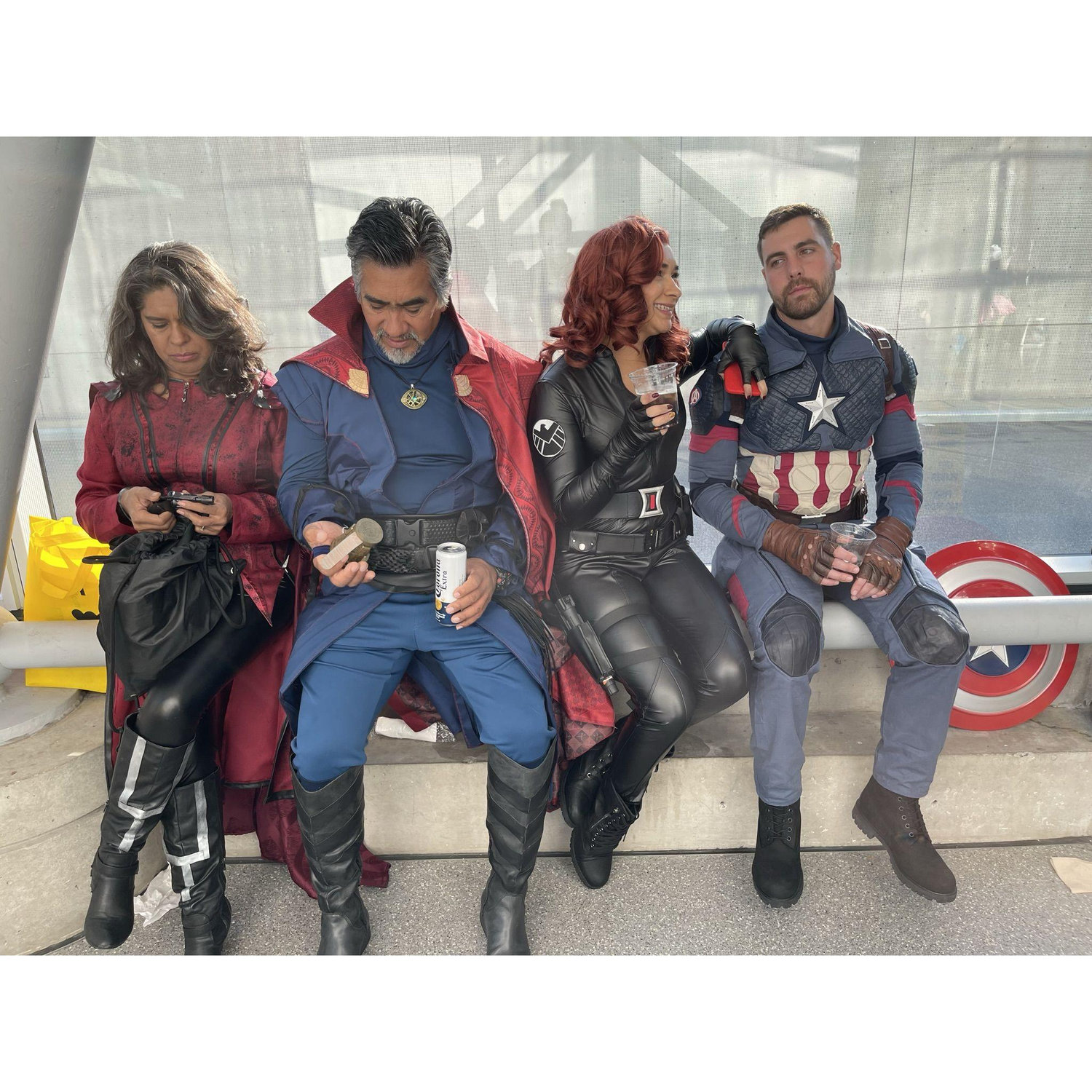 Alex's first Comic-Con