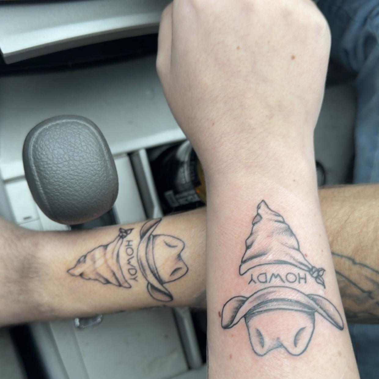 our second tattoo together, 1/11/25