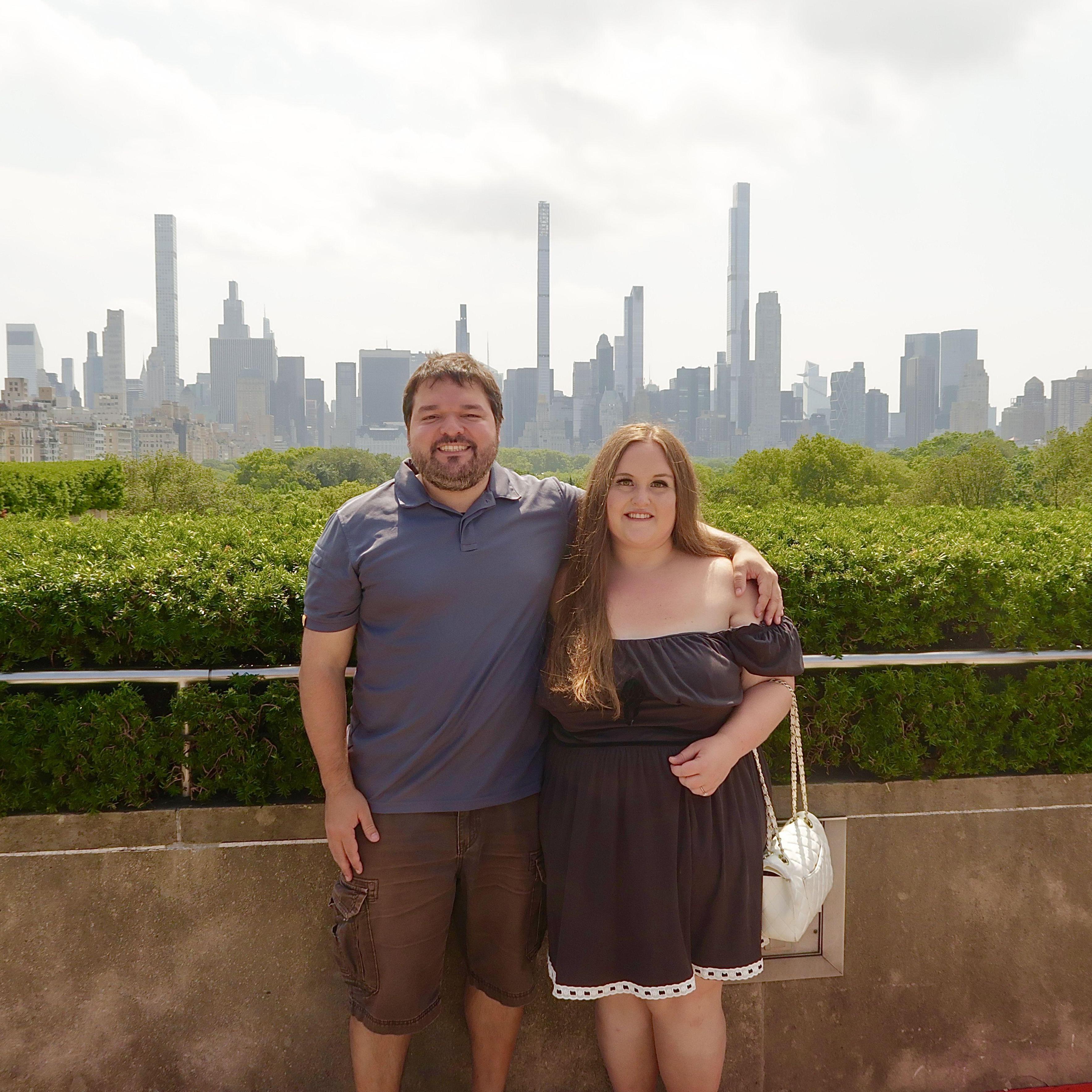 Checking out the MET together!