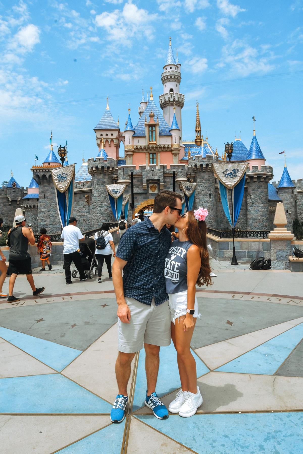 Our first trip to Disneyland together!
