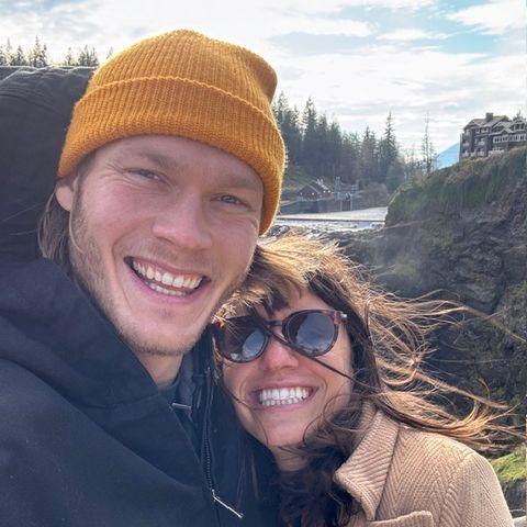 Our first photo! 11.18.23 Snoqualmie Falls