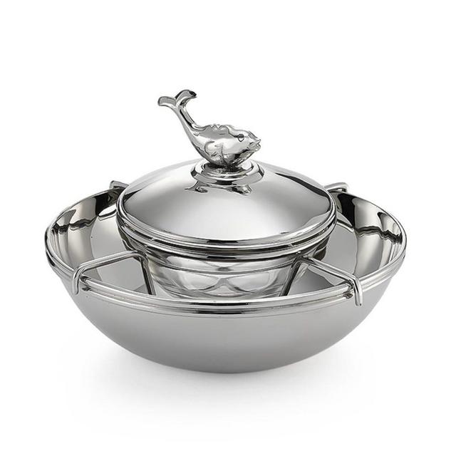 Mary Jurek Beluga Caviar Set with Glass Insert