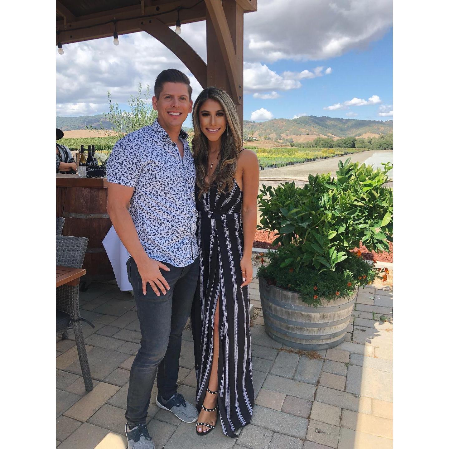 Haley and Wade's engagement party