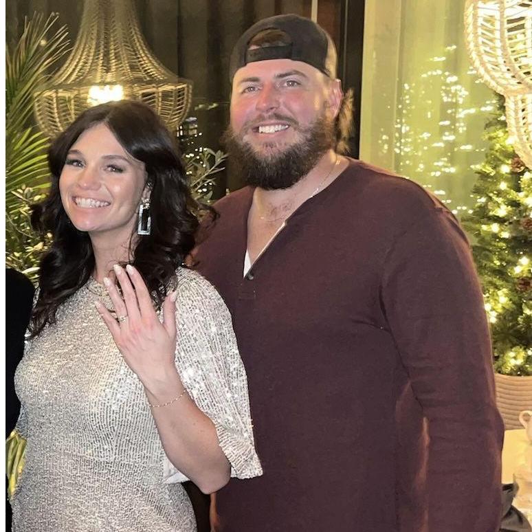 The night we got engaged! Dreamy!