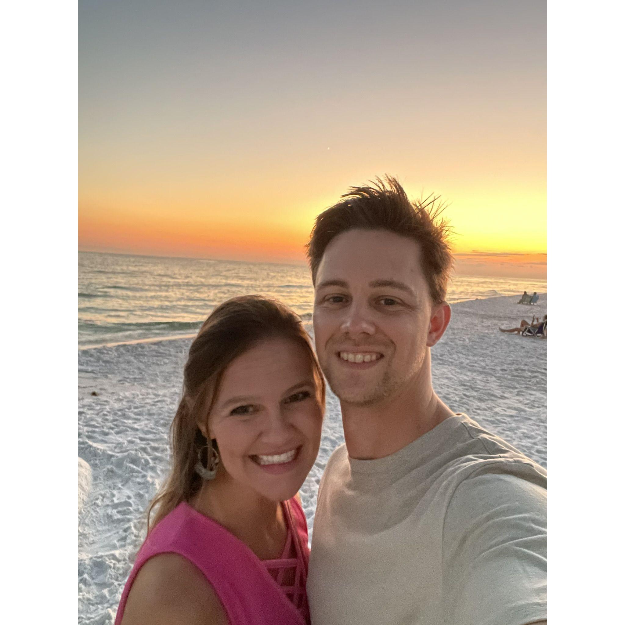 Sunset evening walk - Destin, FL