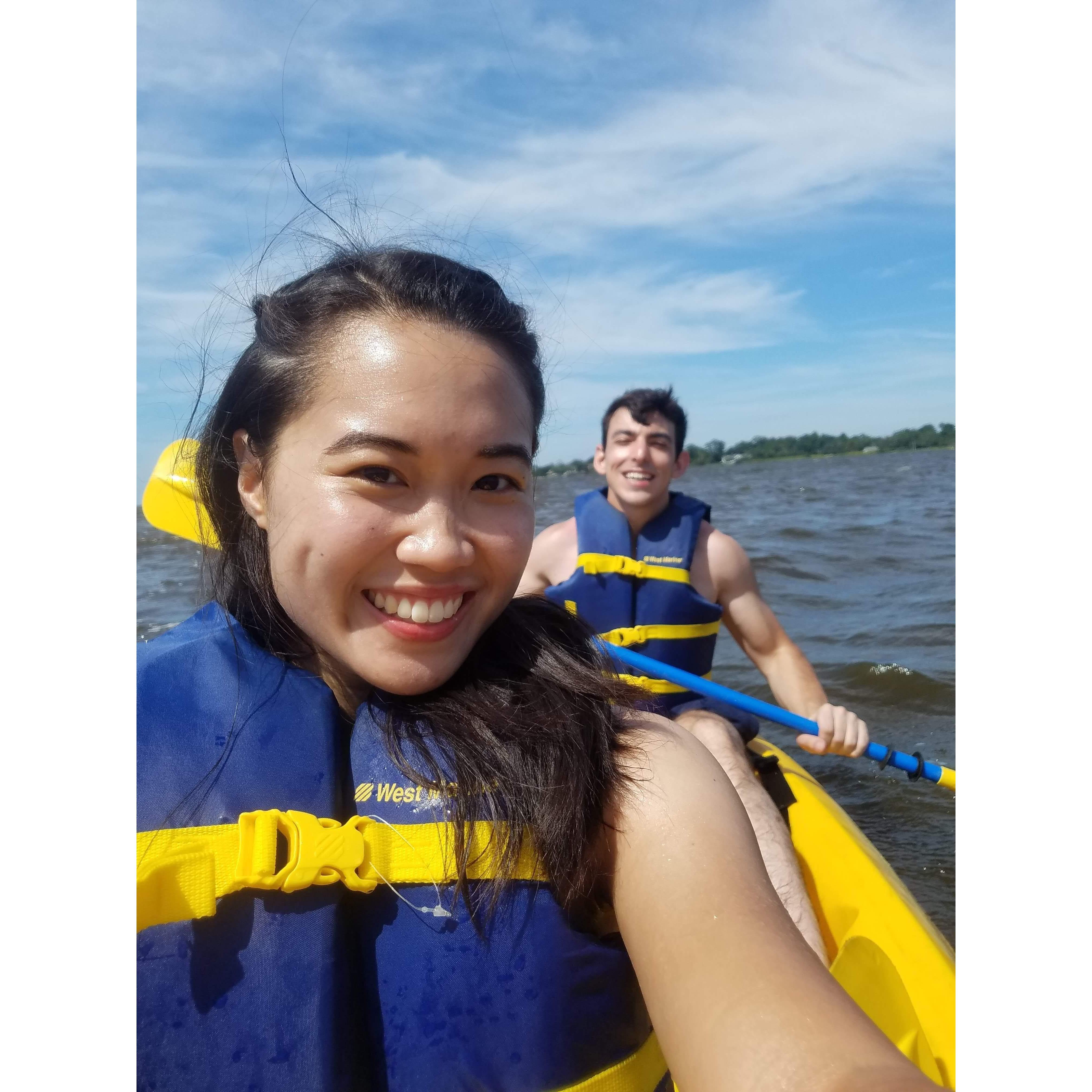 Outer Banks kayaking!