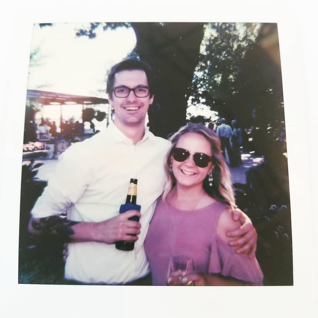 This was taken at Mary and Cale Morris' wedding in 2018.