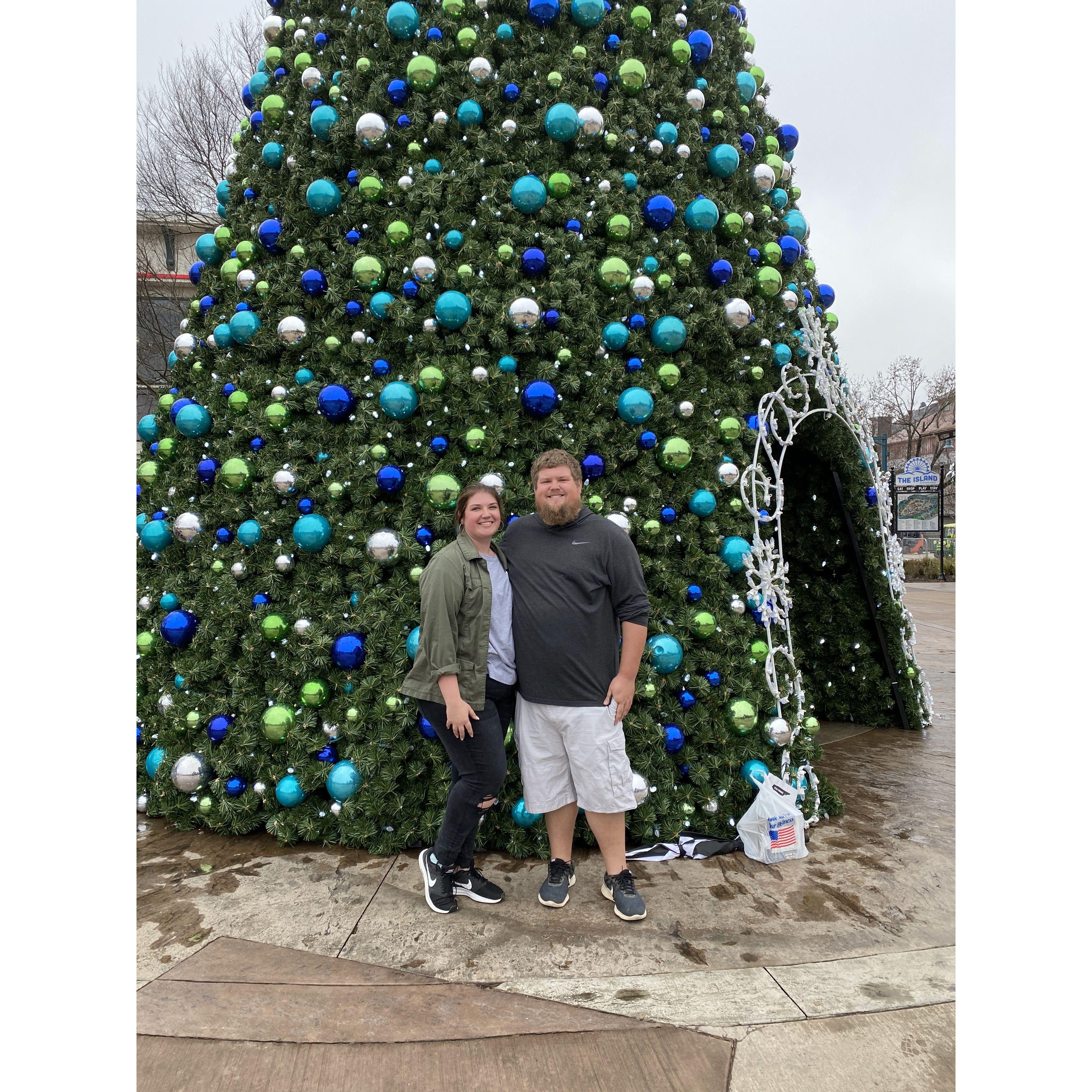 Our first Christmas and trip together