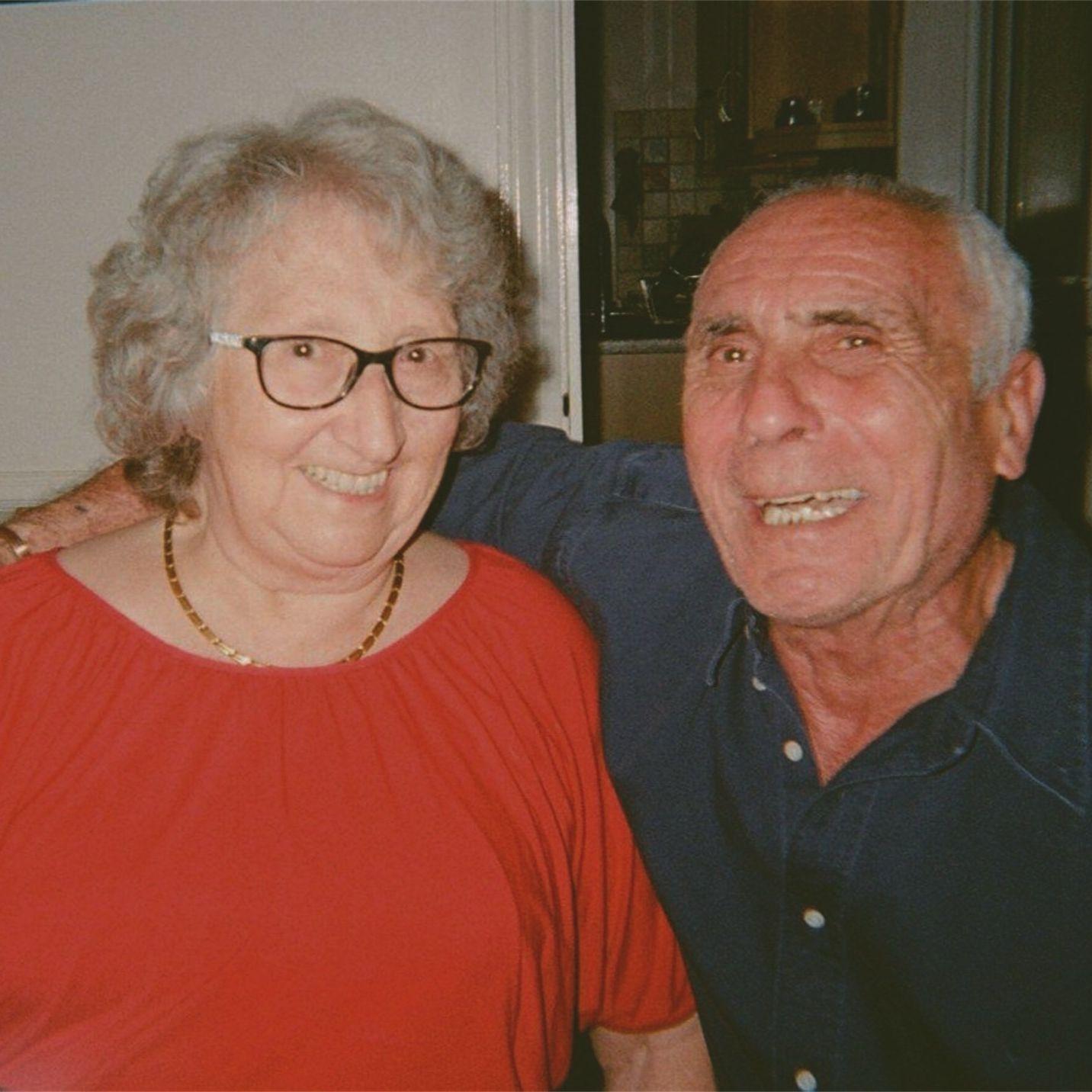 Nina & Nonno, the grandparents of Nick.