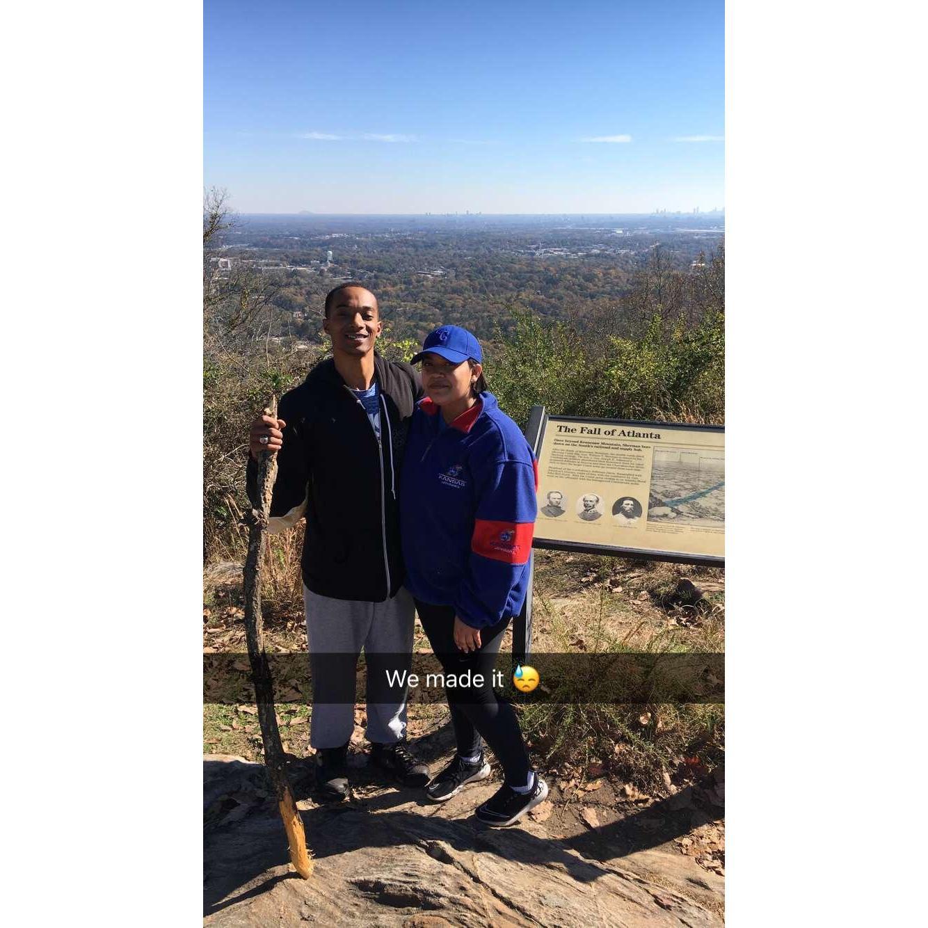 We love traveling! This was our trip to GA!
