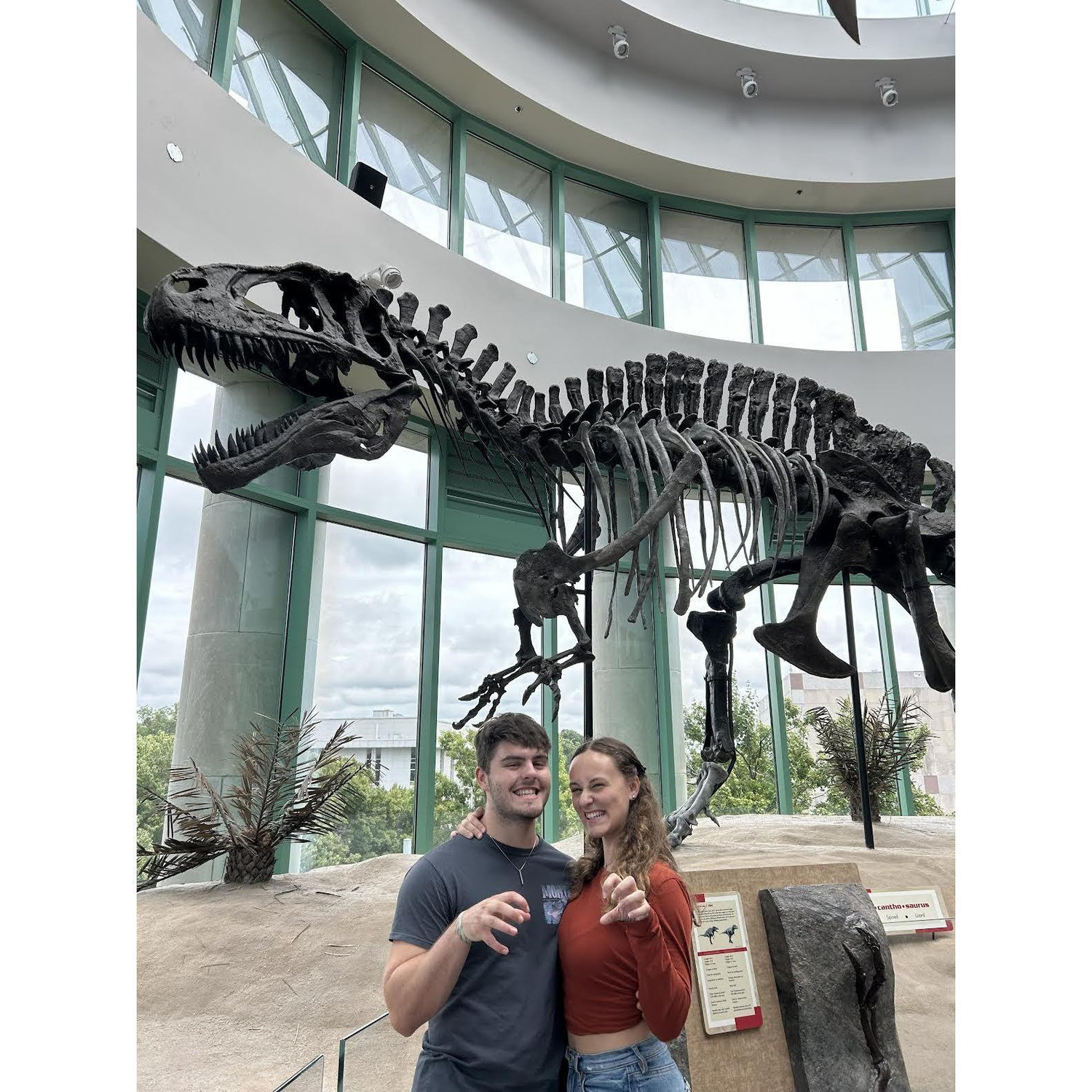 Our Dino impressions at the Natural History Museum!
