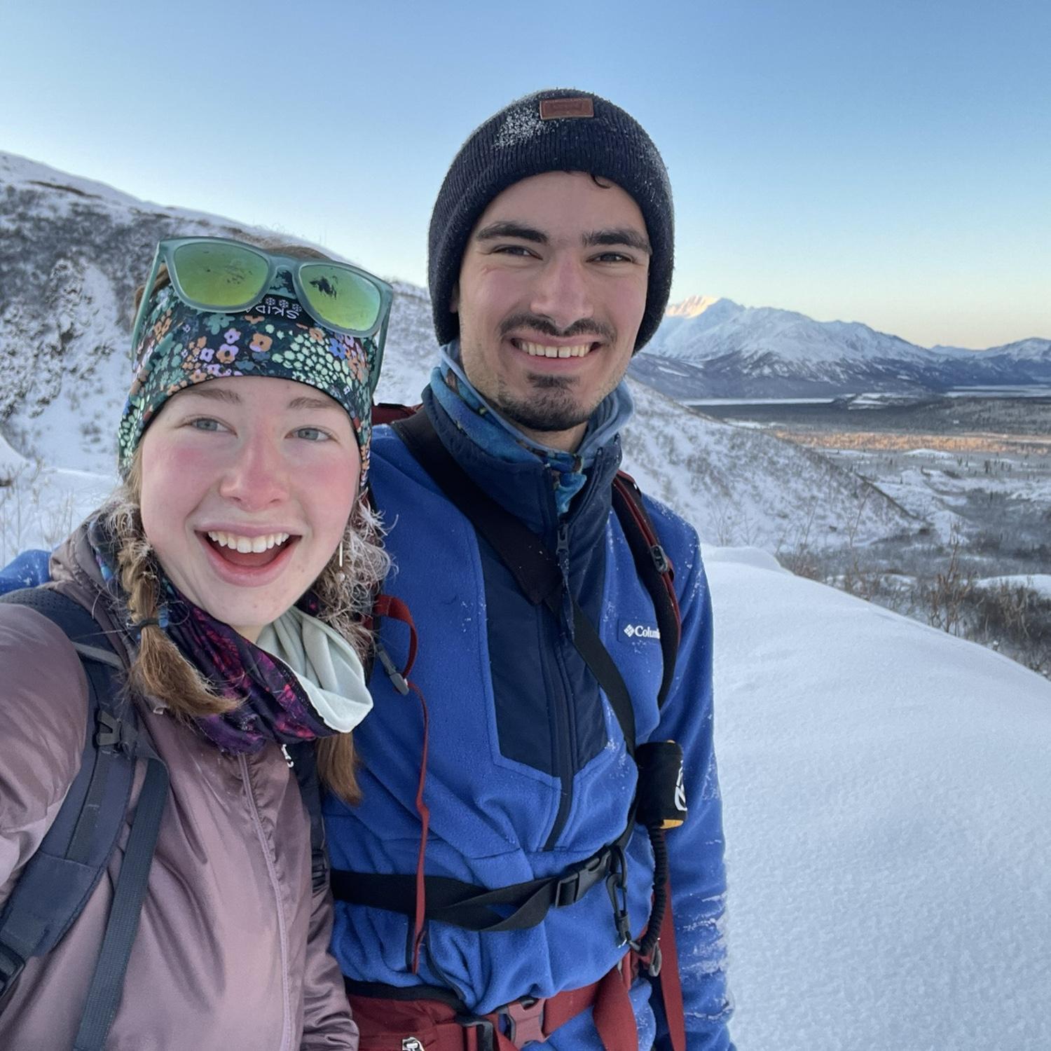 First time back country skiing