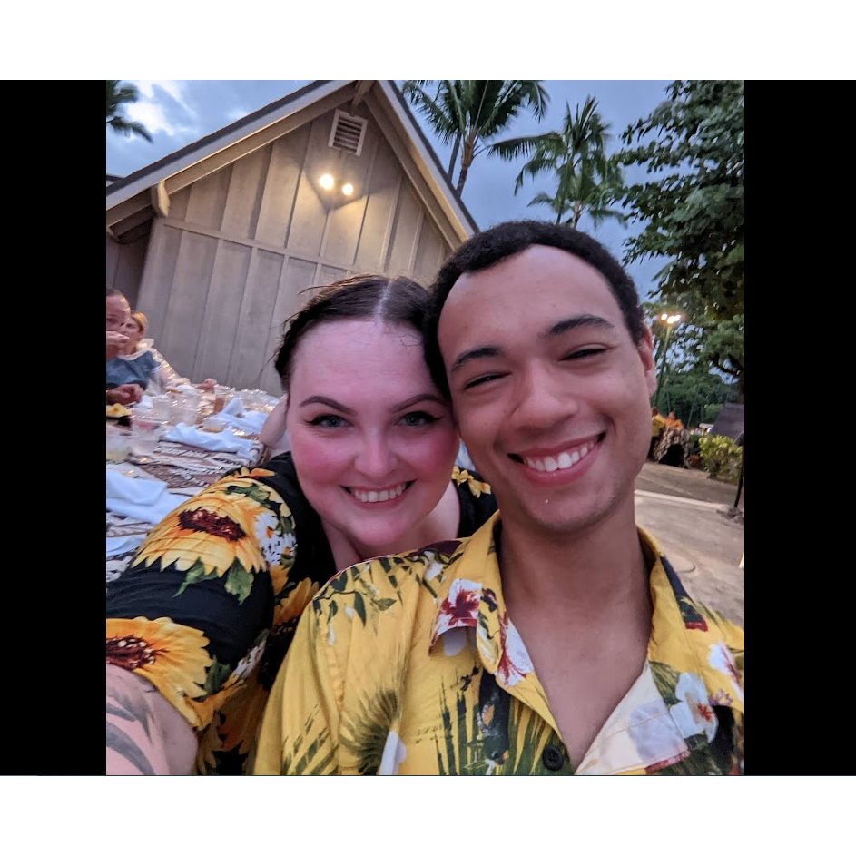The Luau before Beth and Matt's Wedding