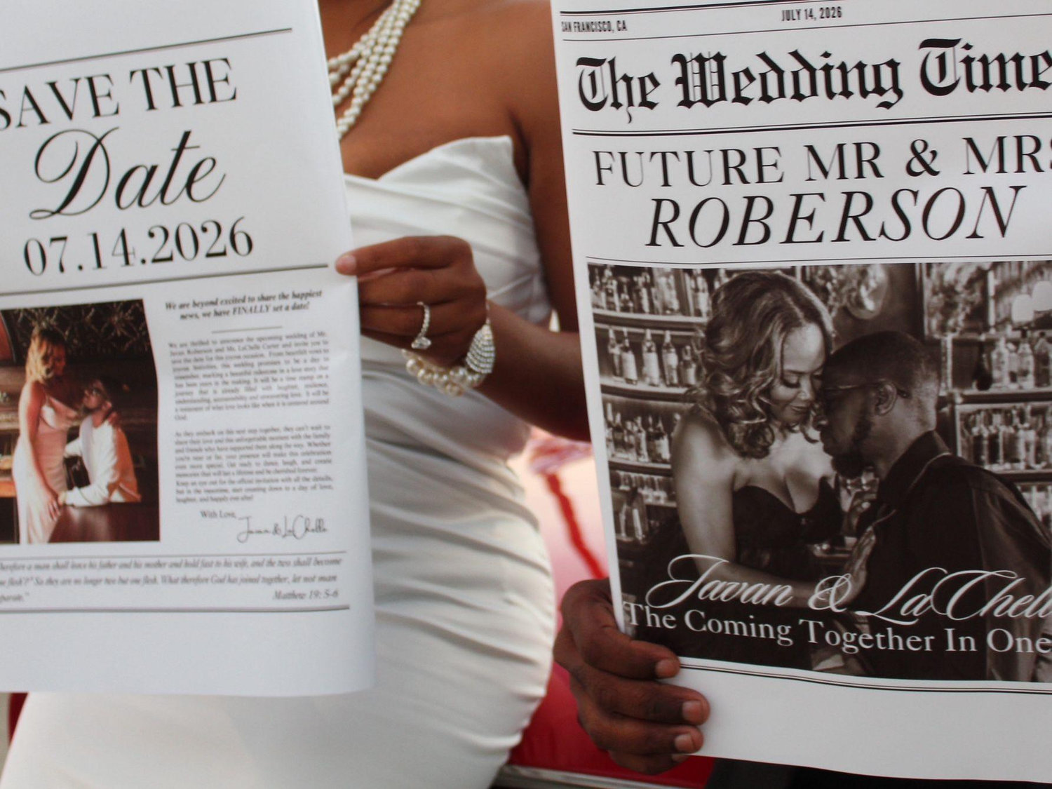 The Wedding Website of LaChelle Carter and Javan Roberson