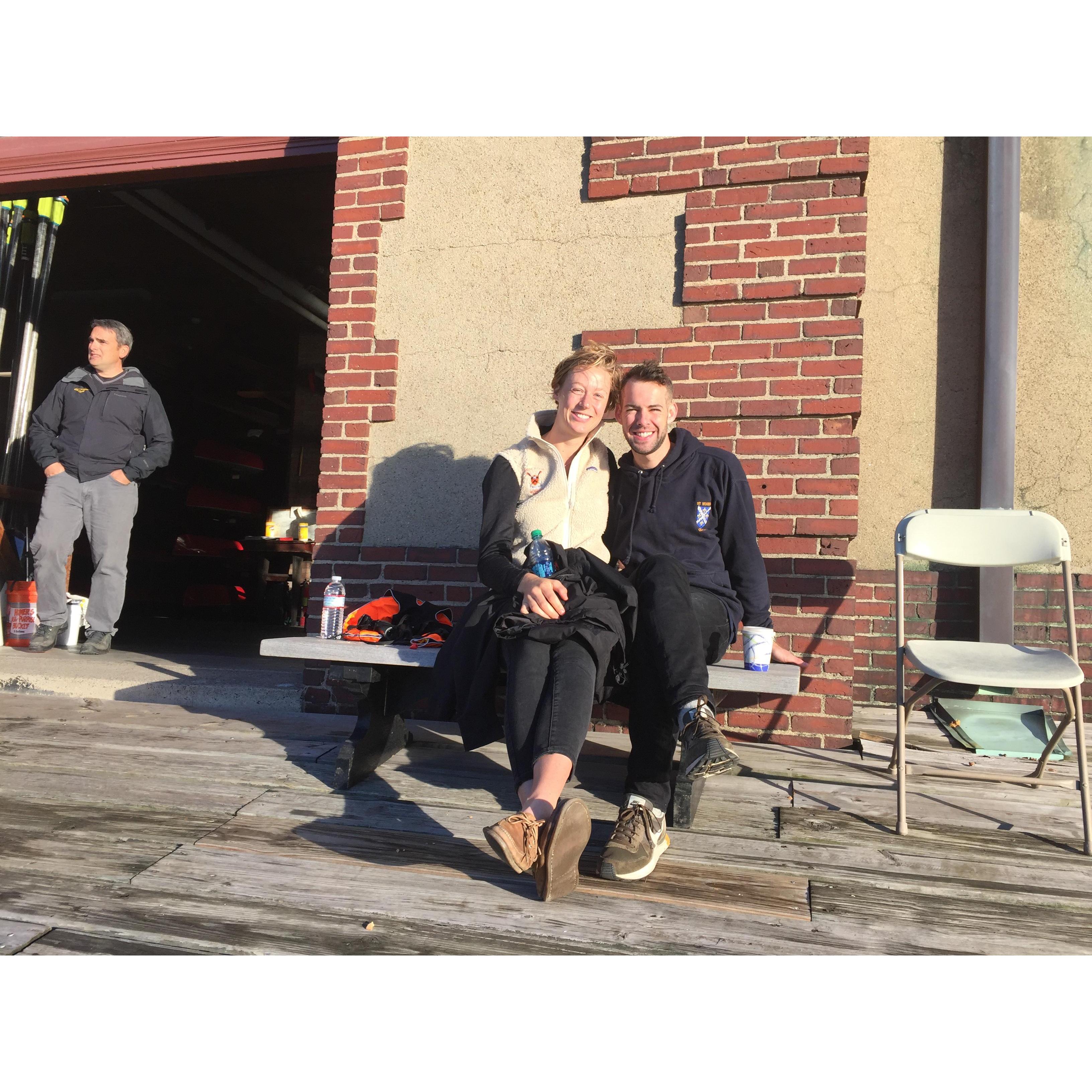 Head of the Charles, 2016. Weld Boathouse