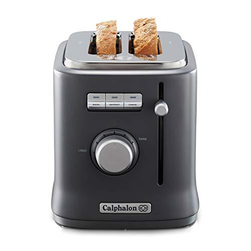 Calphalon 2084021 Intellicrisp 2 Slice Toaster, Black