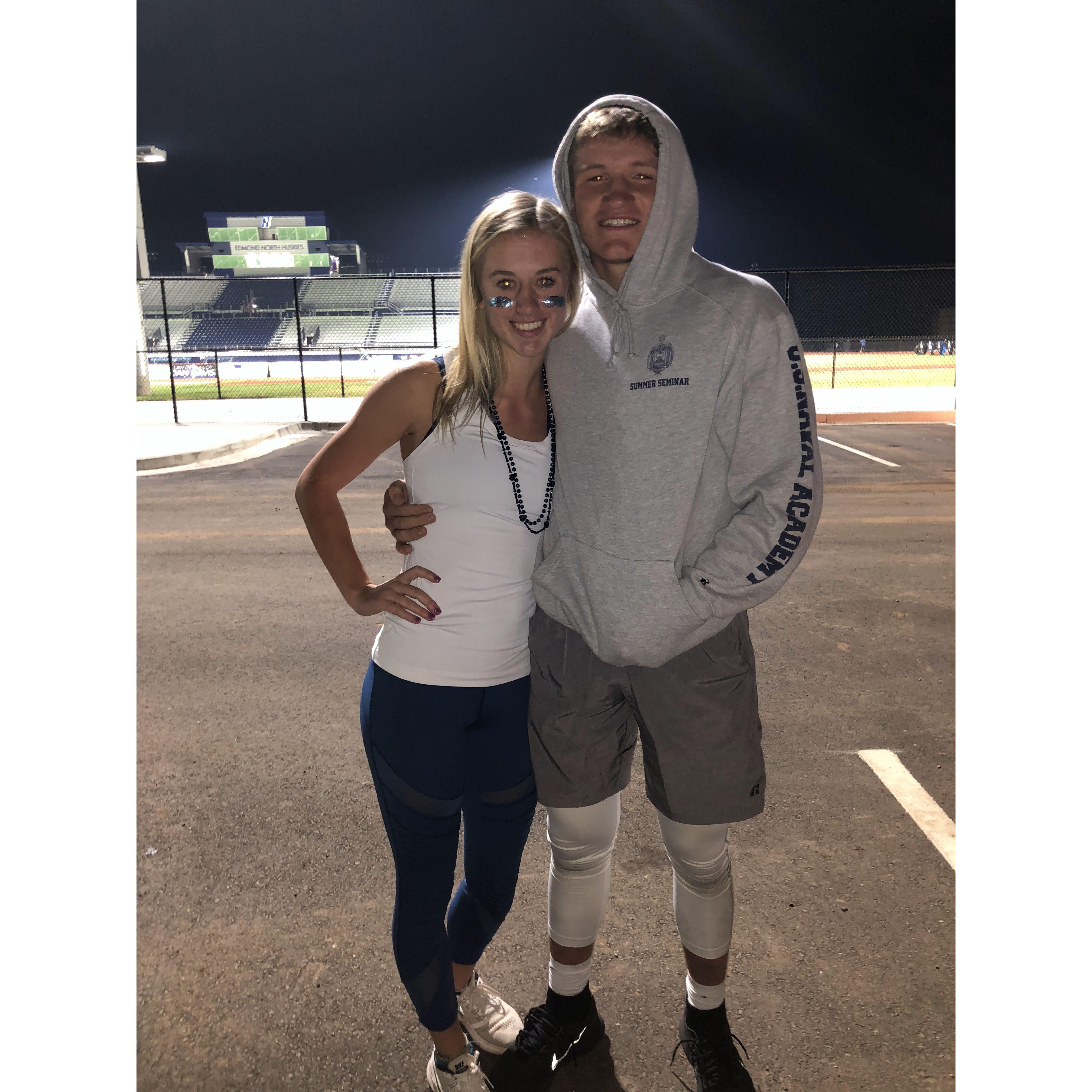 Our first photo EVER! Circa 2018