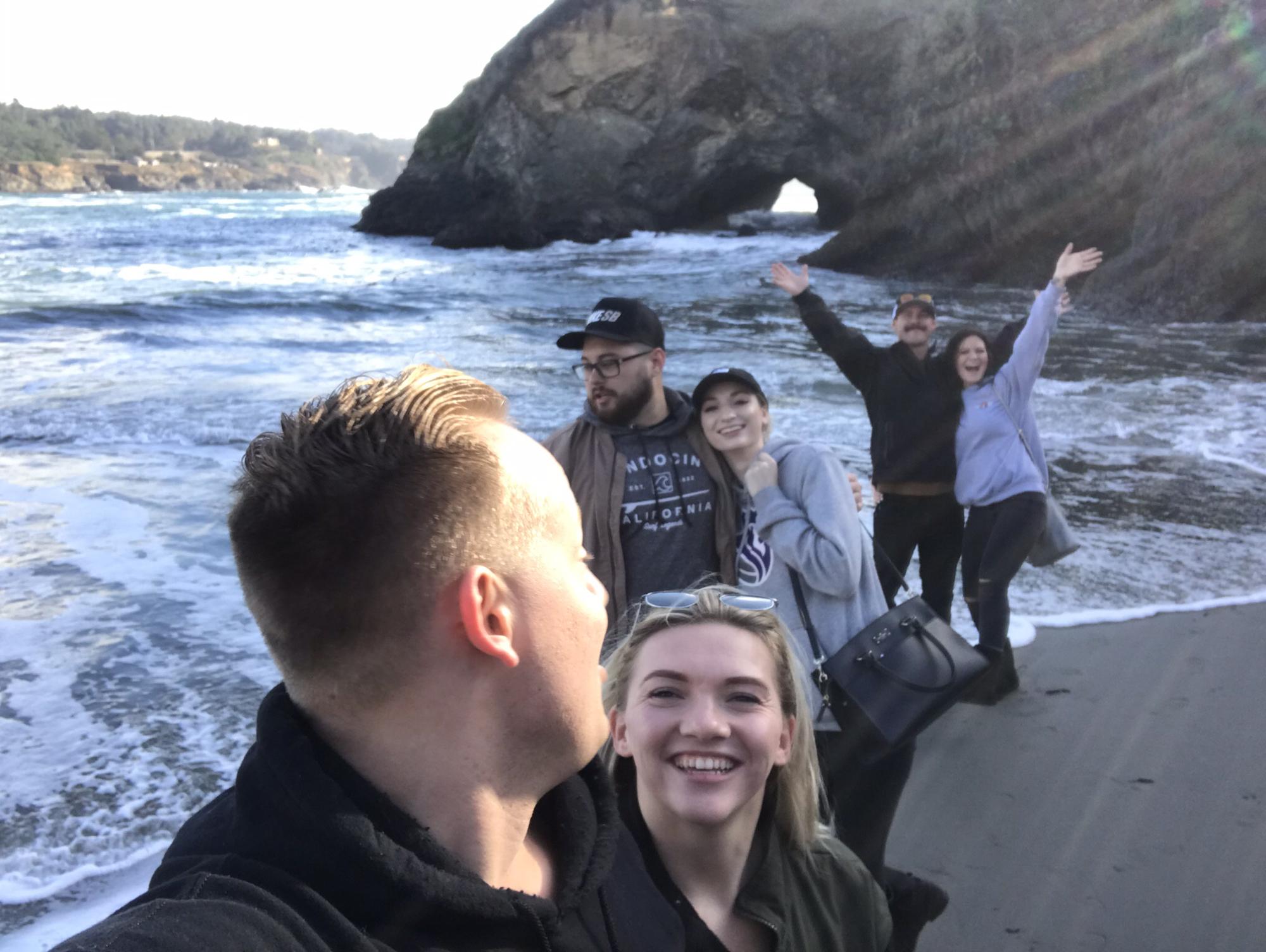 Our 2 best couple friends that have been there with us through it all🧡Legend has it that a baby was made on this trip😲😂🙈