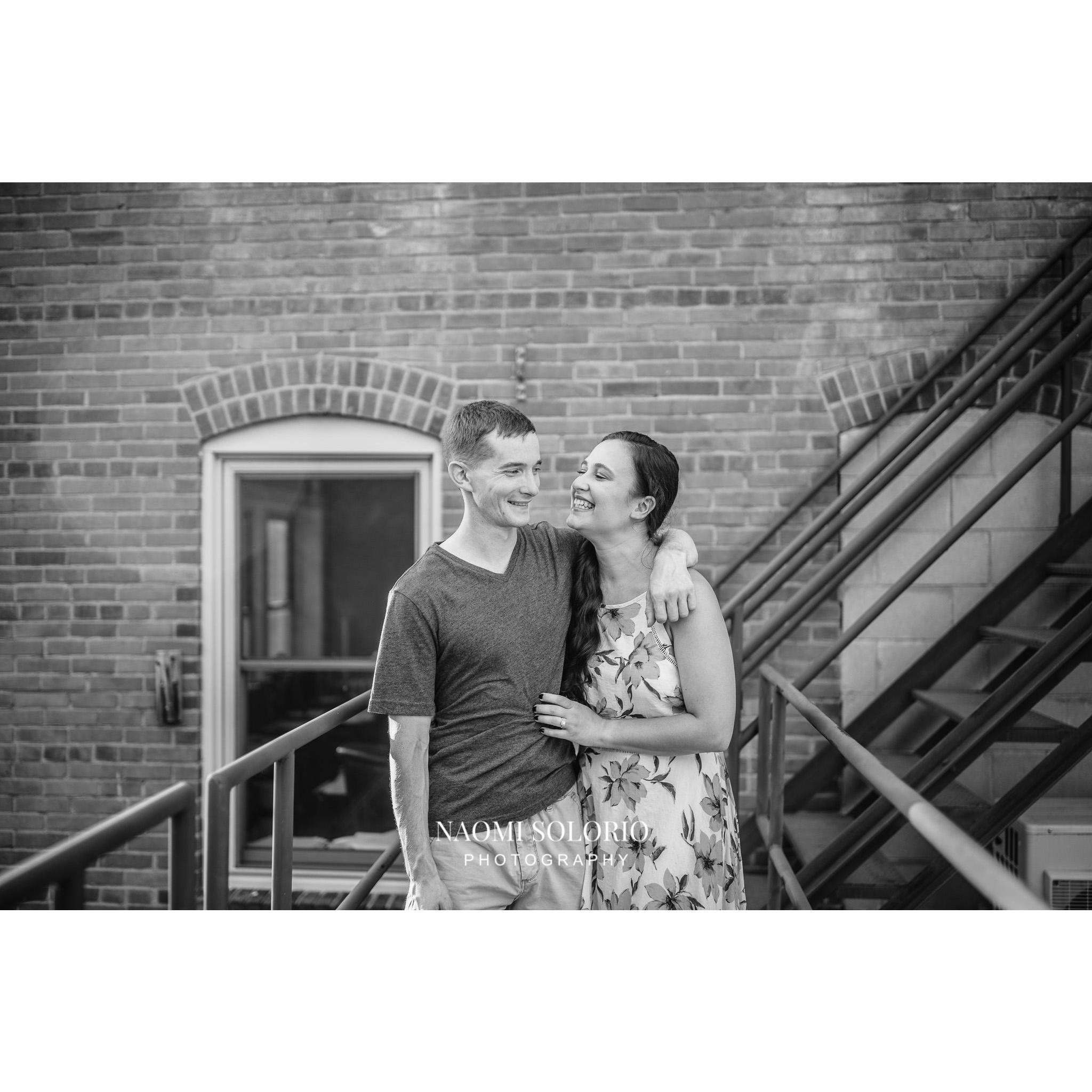 When we were able to actually get REAL engagement photos!