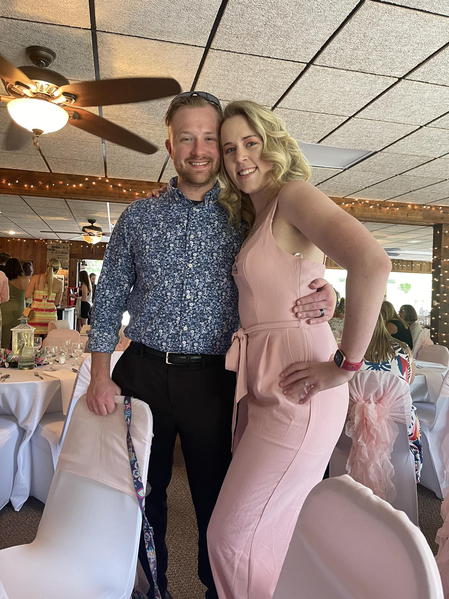 Me and Jeff attending a wedding!