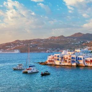 Boat Day Around Mykonos
