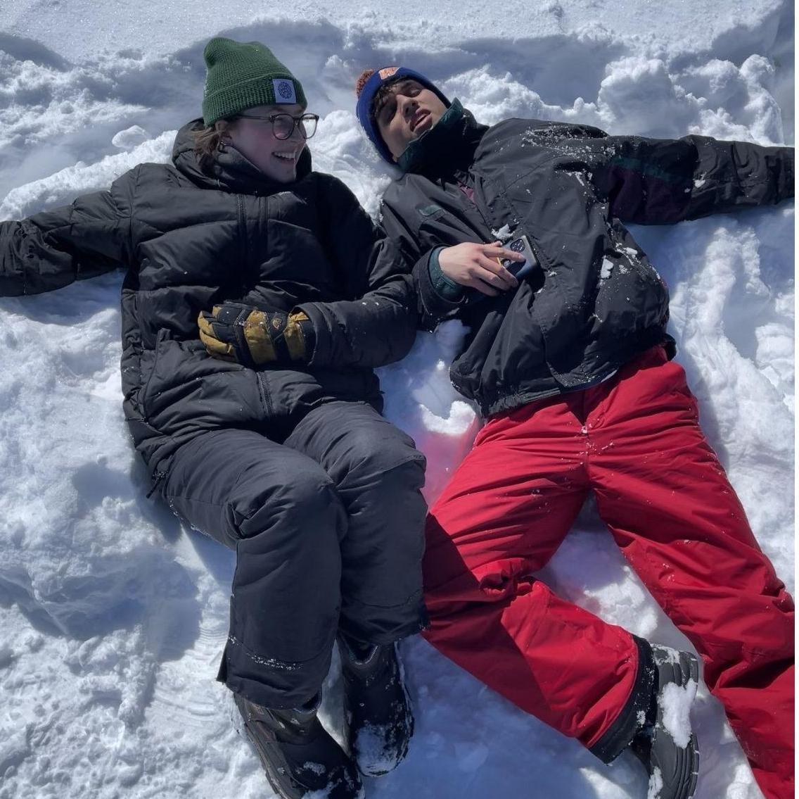 Us in Park City after Molly hiked for the first time and almost DIED!